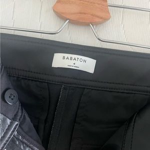 Aritzia - Bavarian - vegan leather pants - black - size 4